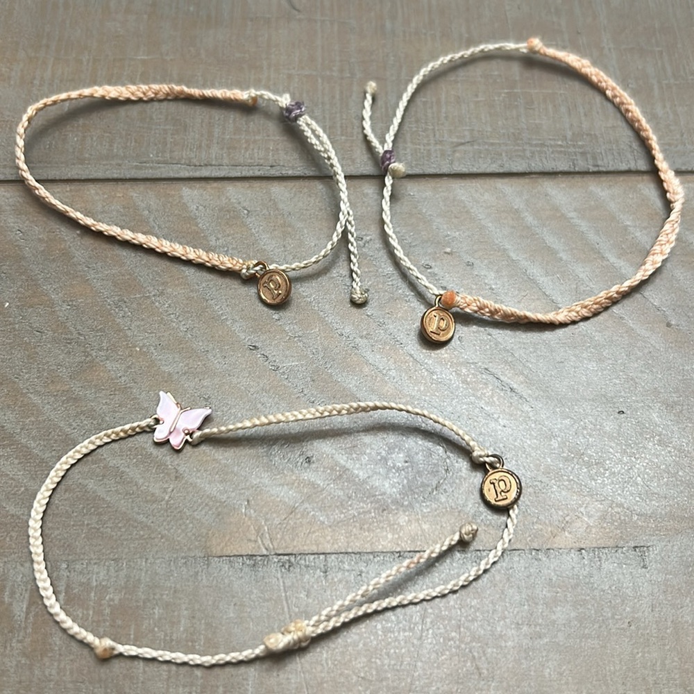 Pura Vida Adjustable Bracelets Bundle of 3 - Picture 2 of 4